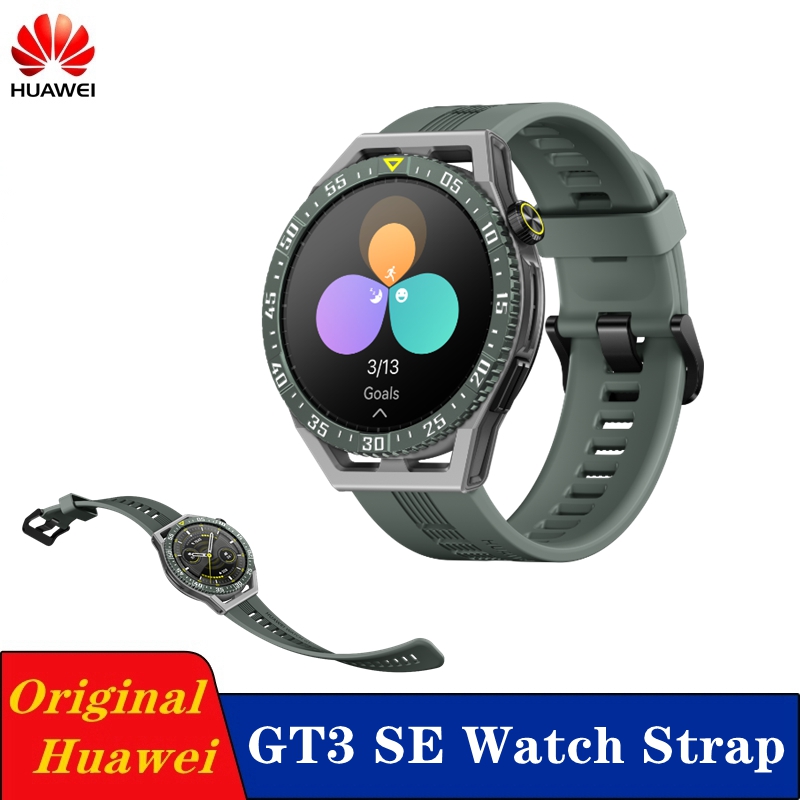 Silicone Watch Band 22Mm - Original Huawei GT Sport สายนาฬิกาซิลิโคนสําหรับ Huawei
