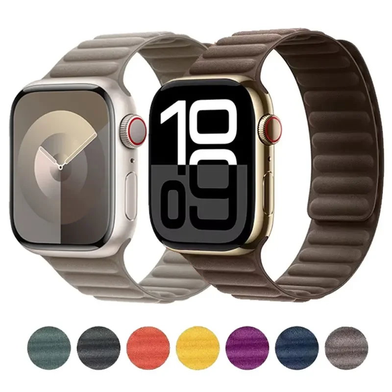 Milanese Loop Magnetic - FineWoven ห่วงแม่เหล็กสําหรับ Apple Watch Band 44