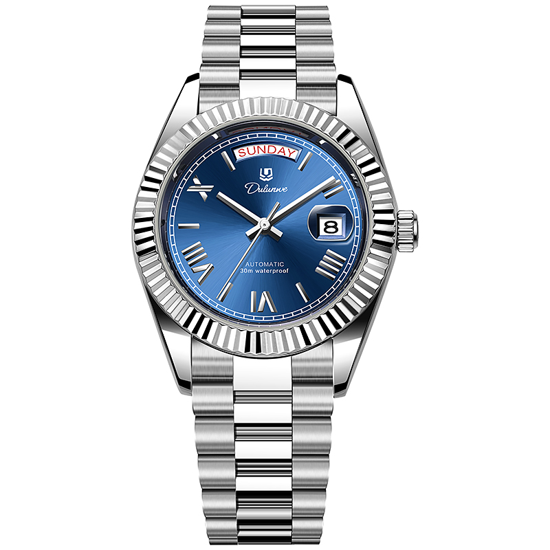 Rolex Watch Datejust - นาฬิกาข้อมือผู้ชายสไตล์ธุรกิจ ระบบจักรกล ขนาด 41 มม. หรูหรา