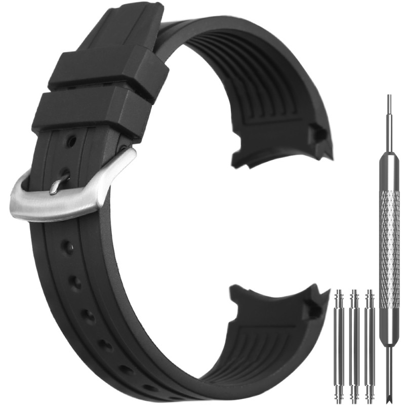 Citizen Watch Promaster - 22 มม. สายนาฬิกาซิลิโคนแบบโค้งสำหรับ Citizen Promaster Sea