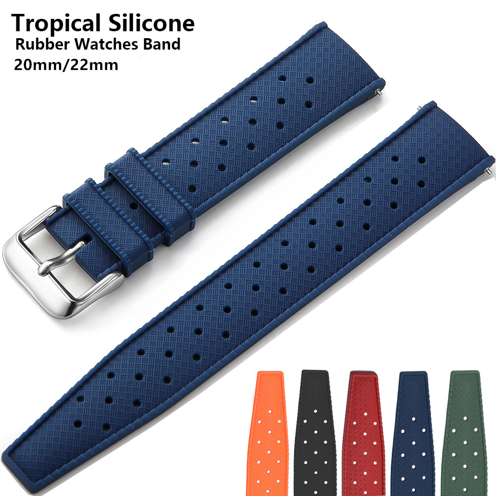 Nato Strap Nylon - 20 มม.22 มม.Tropic ยางสําหรับ Seiko ใหม่นาฬิกาดําน้ําสําหรับ