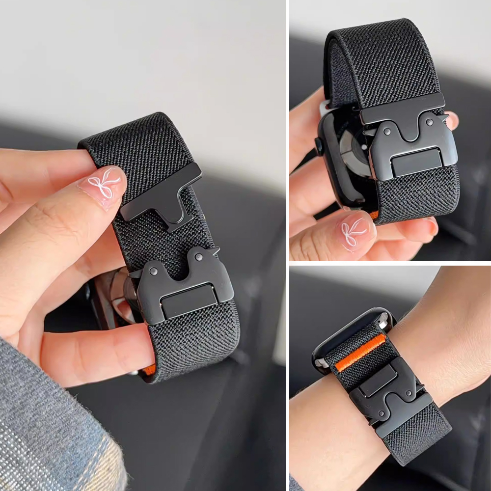 Parachute Strap Elastic - สายรัดร่มชูชีพสําหรับ Apple Watch ultra 2 Band
