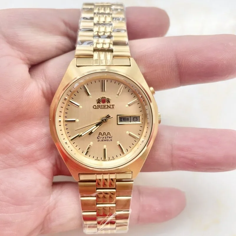 Seiko Watch Presage - นาฬิกาข้อมือ DFDG 36 มม. รุ่นลำลอง ประดับเพชร