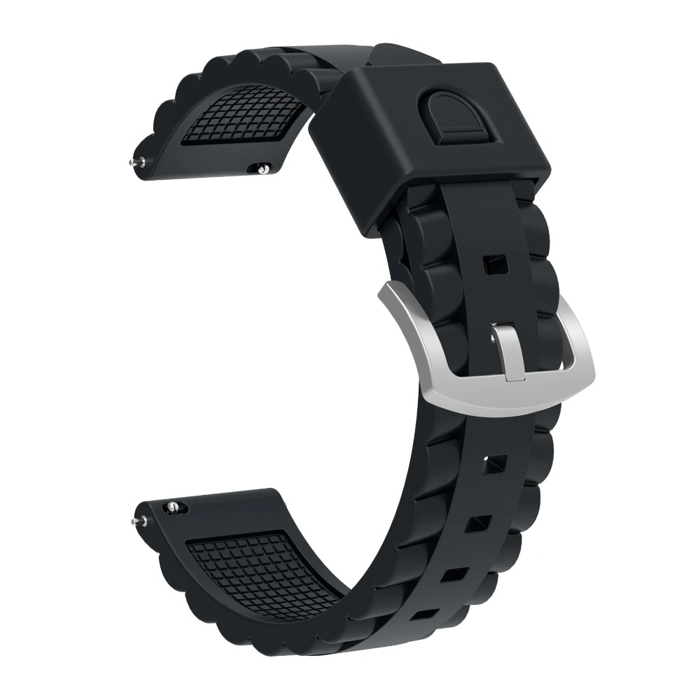 สายรัดซิลิโคนอ่อนนุ่มสําหรับ 2 - Silicone Watch Band 22Mm บทวิจารณ์และราคา