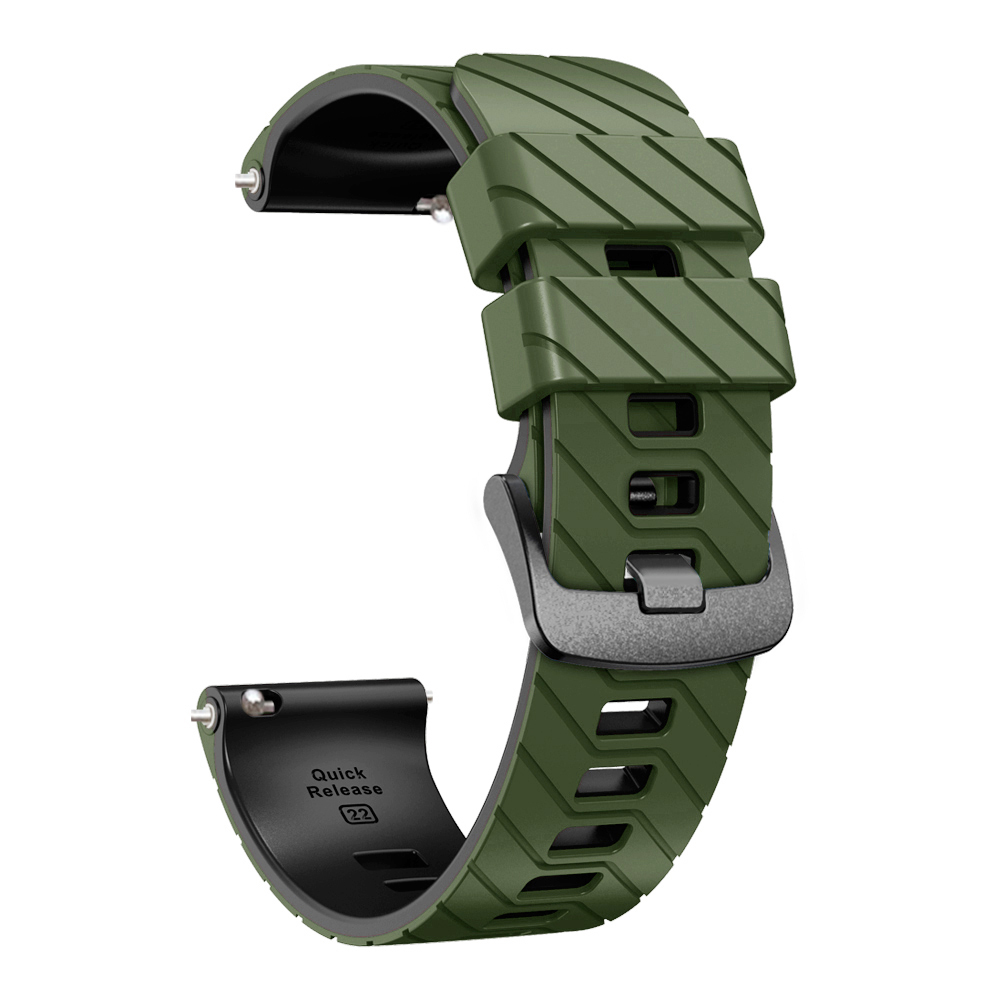 สายซิลิโคนอย่างเป็นทางการขนาด  - Silicone Watch Band 22Mm บทวิจารณ์และราคา