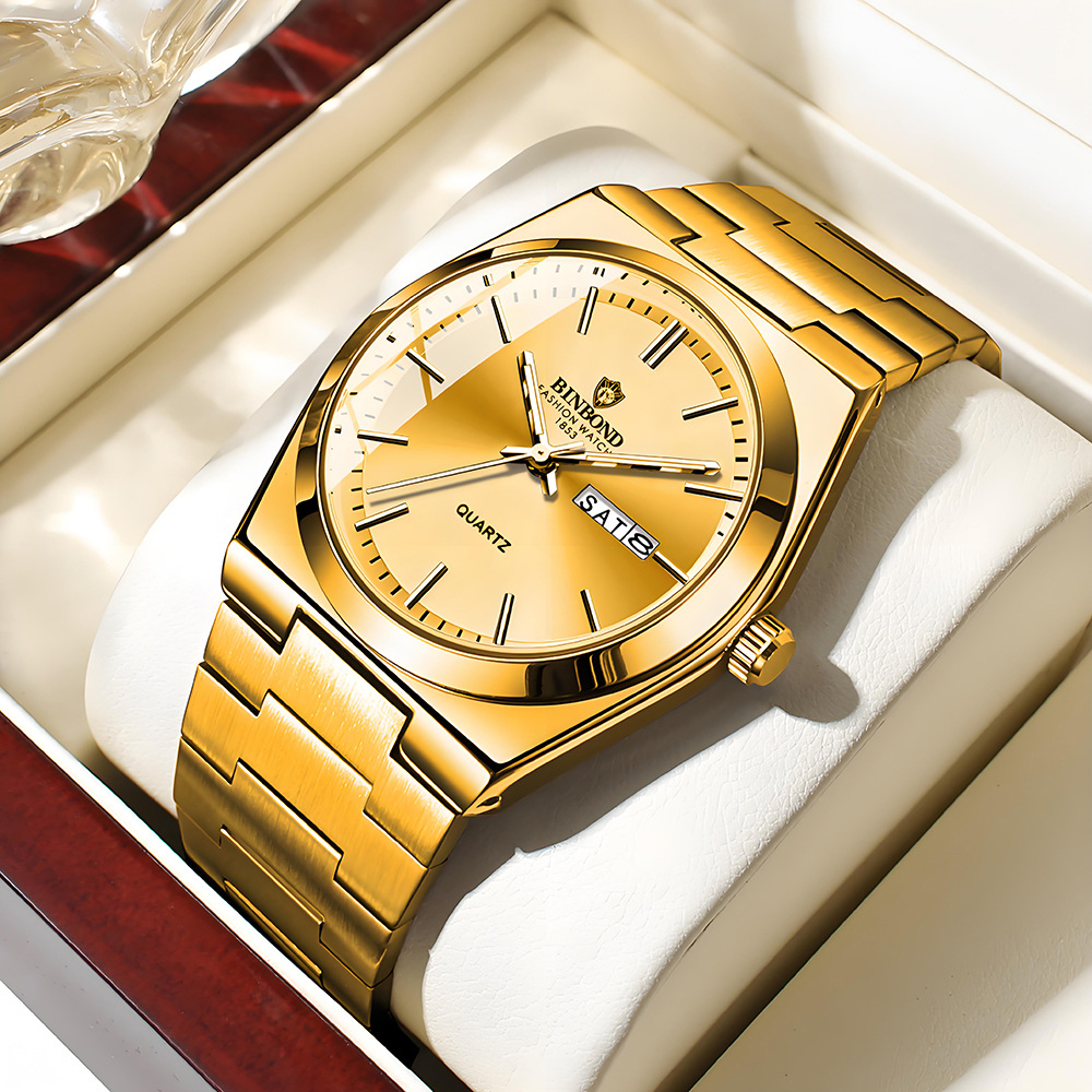 BINBOND นาฬิกาข้อมือผู้ชายของแ - Rolex Watch Datejust บทวิจารณ์และราคา
