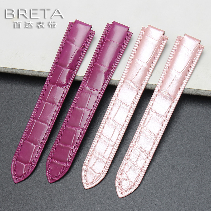 สายนาฬิกาหนังจระเข้แบบนูนสั่งท - Cartier Watch Ballon Bleu บทวิจารณ์และราคา