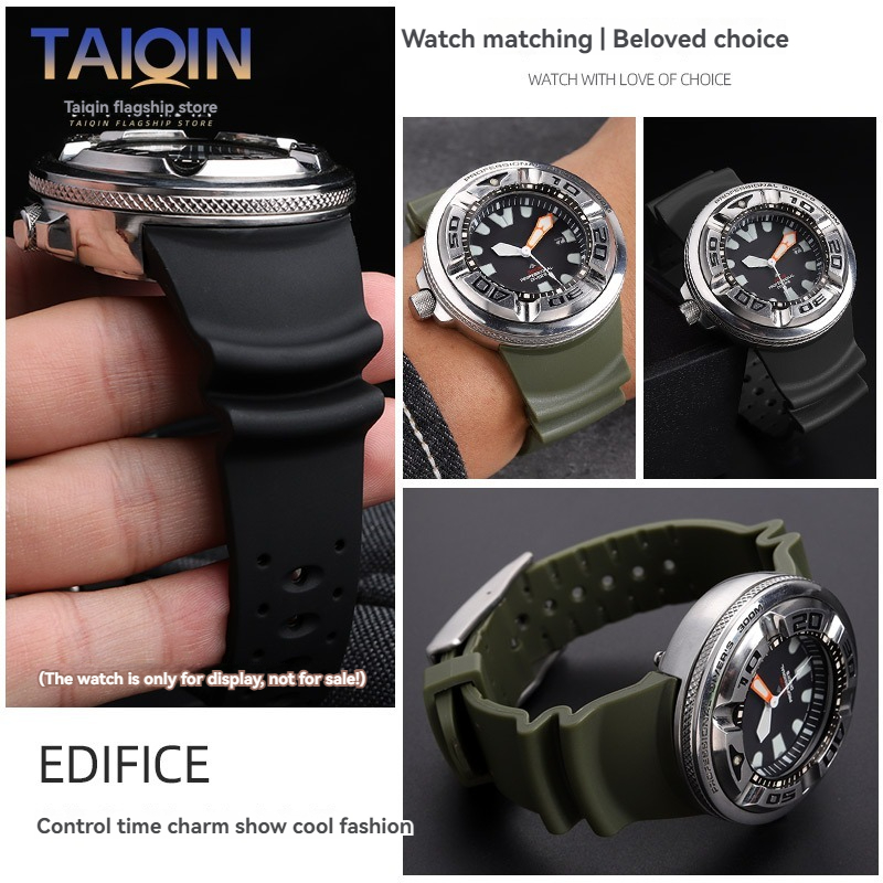 สายนาฬิกาซิลิโคนคุณภาพสูงสําหร - Citizen Watch Promaster บทวิจารณ์และราคา