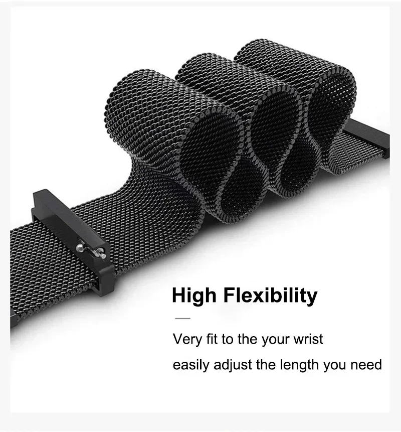 Milanese Loop สําหรับ CMF นาฬิ - Milanese Loop Magnetic บทวิจารณ์และราคา