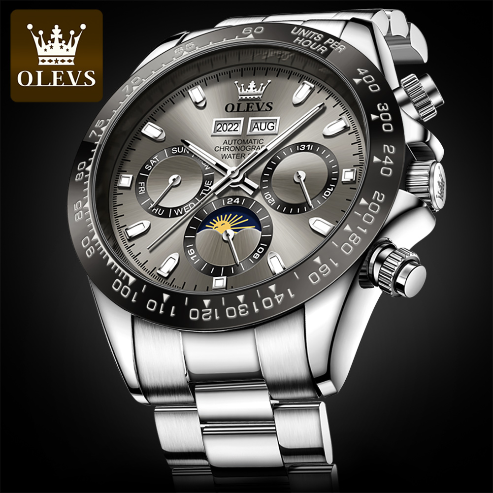 OLEVS 6654 Luxury Mens นาฬิกา  - Cartier Watch Tank บทวิจารณ์และราคา