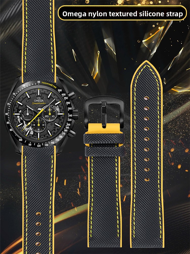 สายนาฬิกาแบบมีพื้นผิวไนลอน เหม - Omega Watch Speedmaster บทวิจารณ์และราคา