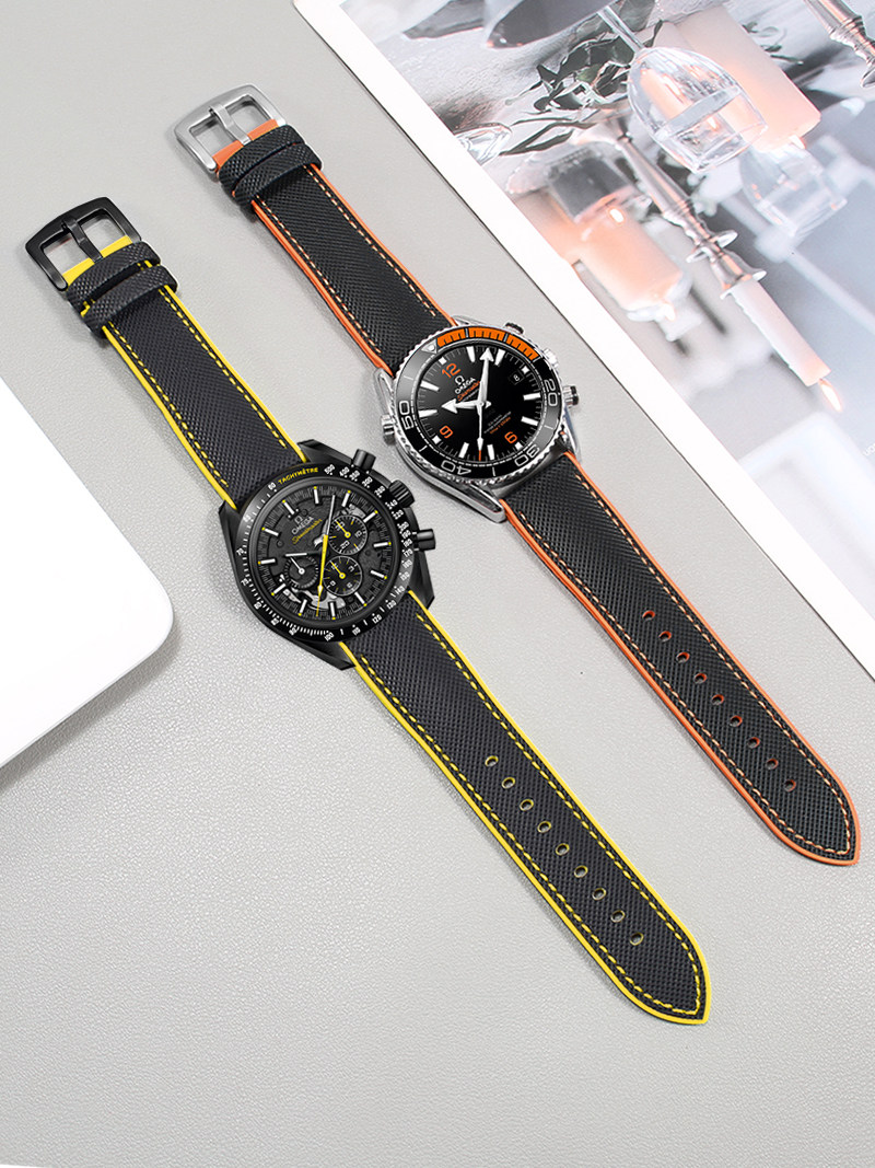 สายนาฬิกาแบบมีพื้นผิวไนลอน เหม - Omega Watch Speedmaster บทวิจารณ์และราคา