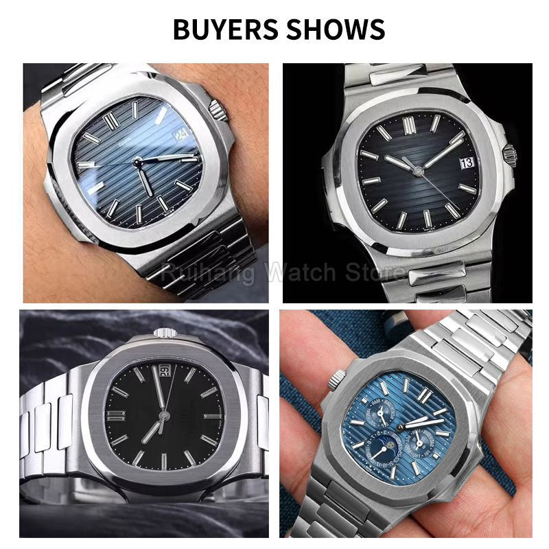 สายนาฬิกาสแตนเลสความแข็งแรงสูง - Patek Philippe Watch Nautilus บทวิจารณ์และราคา