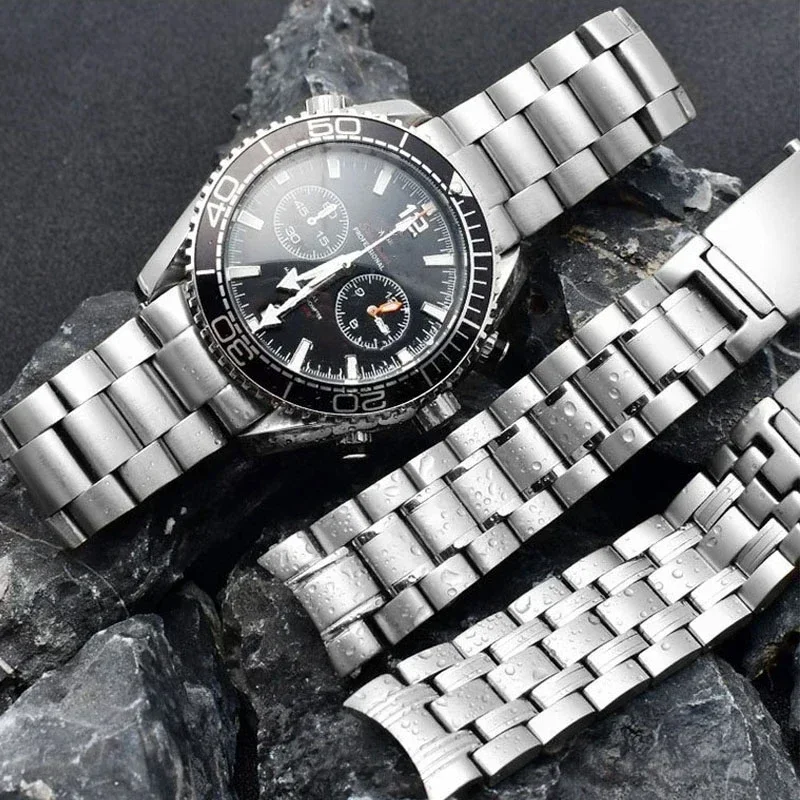 904L สแตนเลส 18 มม.20 มม.22 มม - Omega Watch Speedmaster บทวิจารณ์และราคา