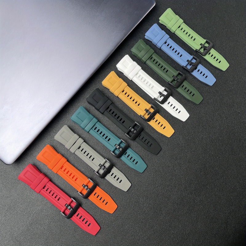 สายซิลิโคนขนาด 22 มม. สำหรับนา - Silicone Watch Band 22Mm บทวิจารณ์และราคา
