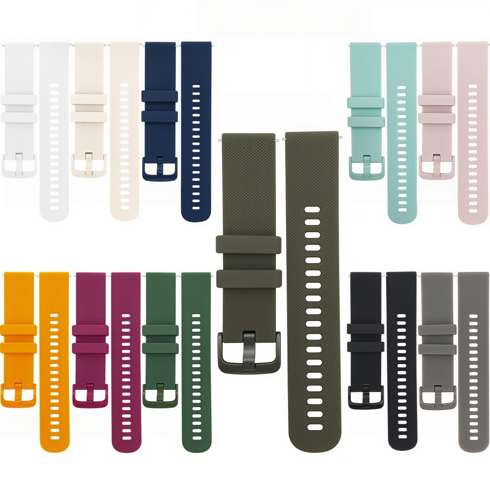 สายรัดข้อมือซิลิโคนแบบปลดเร็ว  - Silicone Watch Band 22Mm บทวิจารณ์และราคา