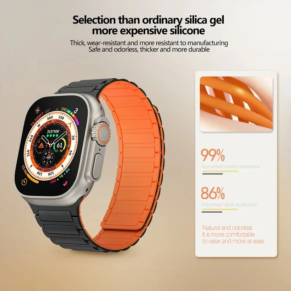 แม่เหล็กกีฬาสําหรับ Apple Watc - Milanese Loop Magnetic บทวิจารณ์และราคา