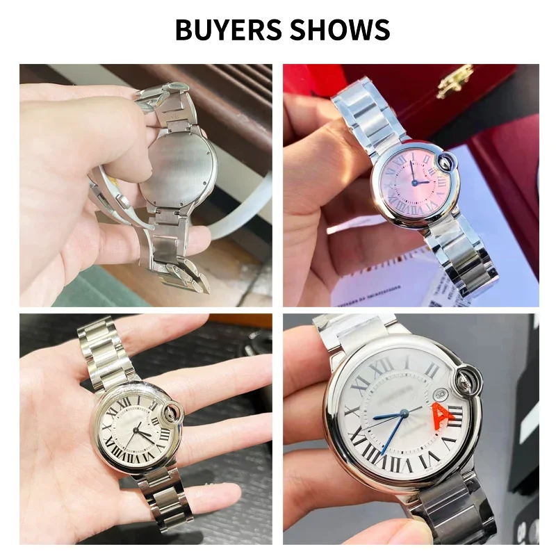 11x18 มม.สายนาฬิกาสำหรับคาร์เท - Cartier Watch Ballon Bleu บทวิจารณ์และราคา