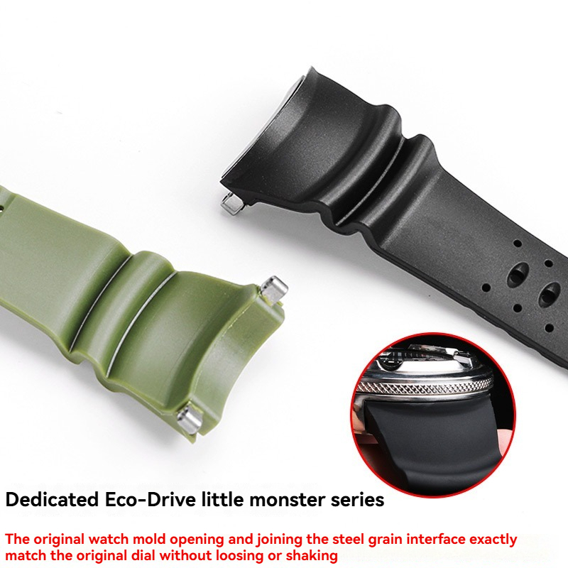 สายนาฬิกายางกันน้ำแบบโค้งสำหรั - Citizen Watch Promaster บทวิจารณ์และราคา