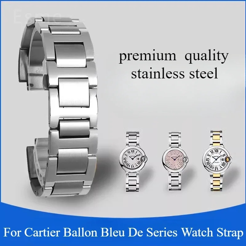สายนาฬิกาสำหรับคาร์เทียร์ บอลล - Cartier Watch Ballon Bleu บทวิจารณ์และราคา