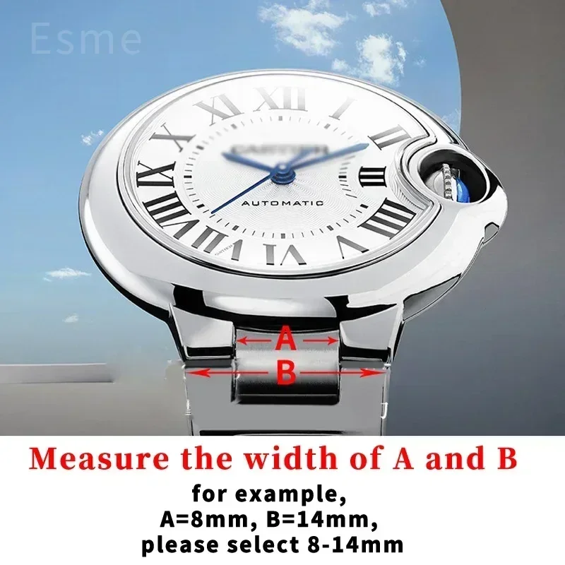 สายนาฬิกาสำหรับคาร์เทียร์ บอลล - Cartier Watch Ballon Bleu บทวิจารณ์และราคา