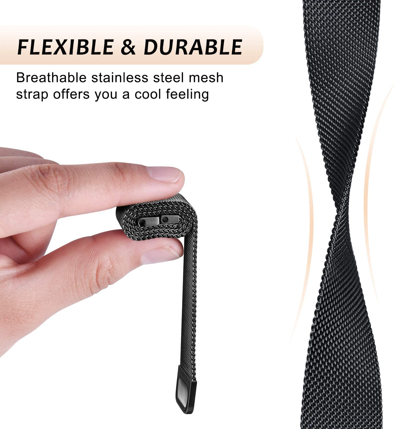 สายนาฬิกาแบบ Milanese Loop สำห - Milanese Loop Magnetic บทวิจารณ์และราคา