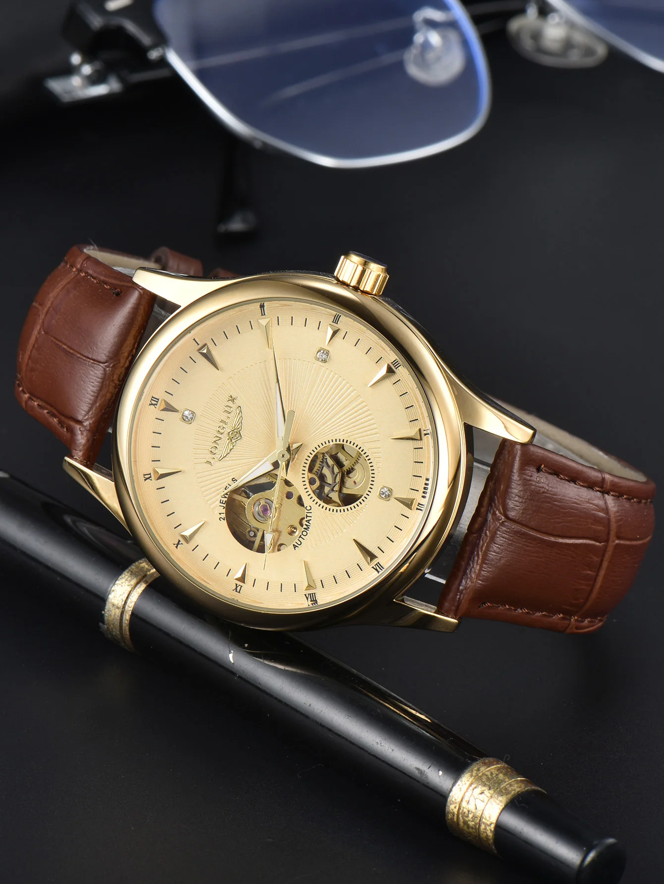นาฬิกาอัตโนมัติ LONGLUX ดีไซน์ - Seiko Watch Presage บทวิจารณ์และราคา